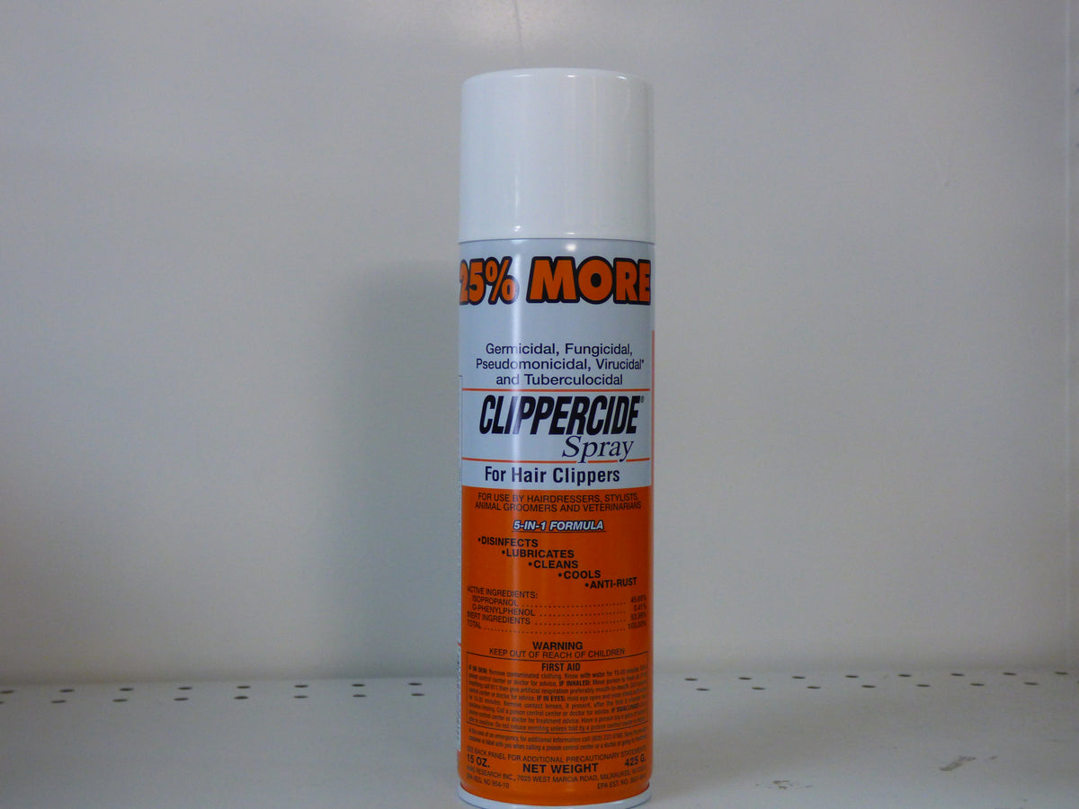 Clippercide Spray (For Hair Clippers) 15oz image 0