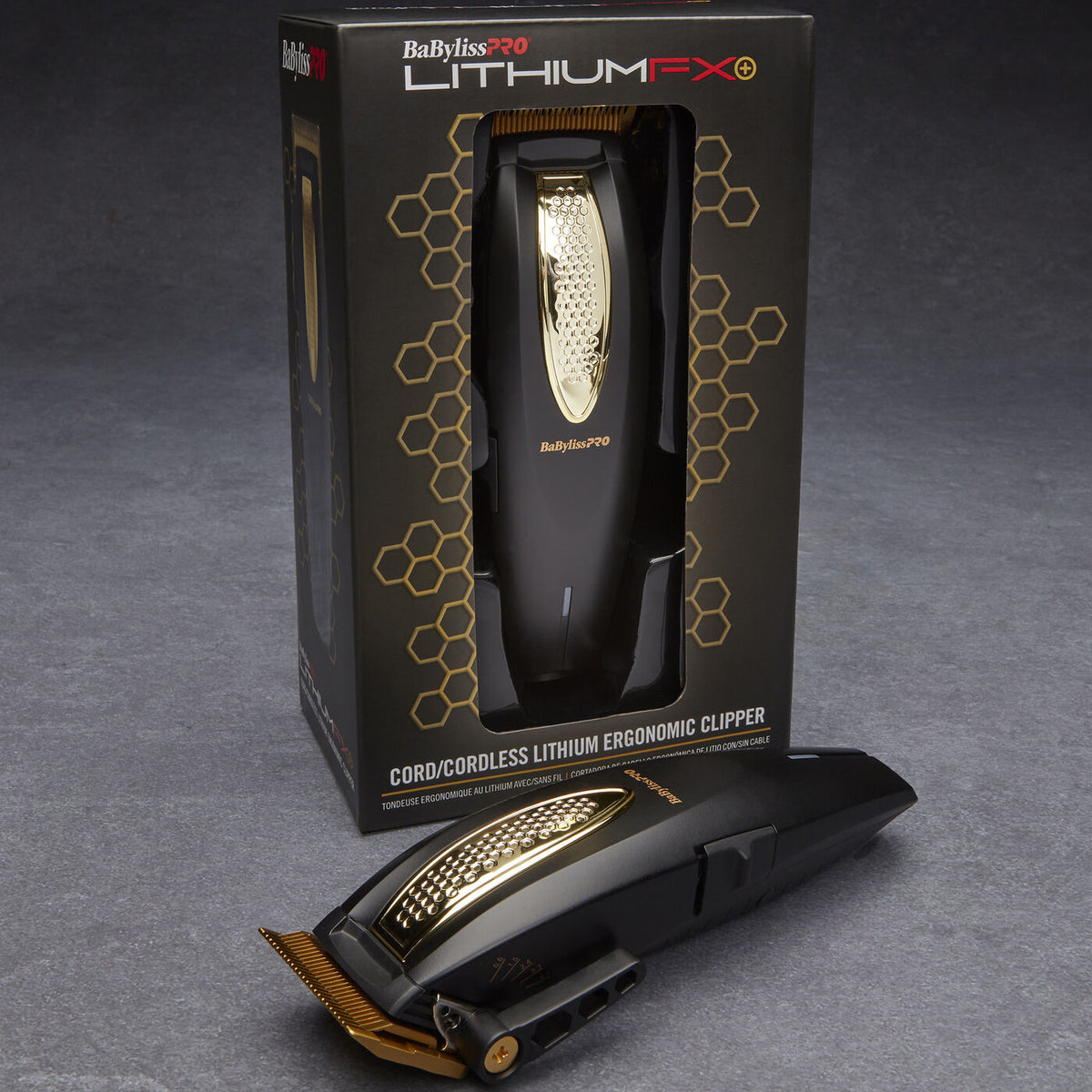 BaBylissPRO® LithiumFX Cord/Cordless Lithium Ergonomic Clipper image 1